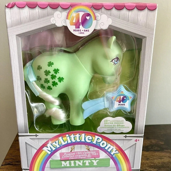 Hasbro | MLP My Little Pony 40th Anniversary Earth Pony Minty - NEW - Picture 1 of 8